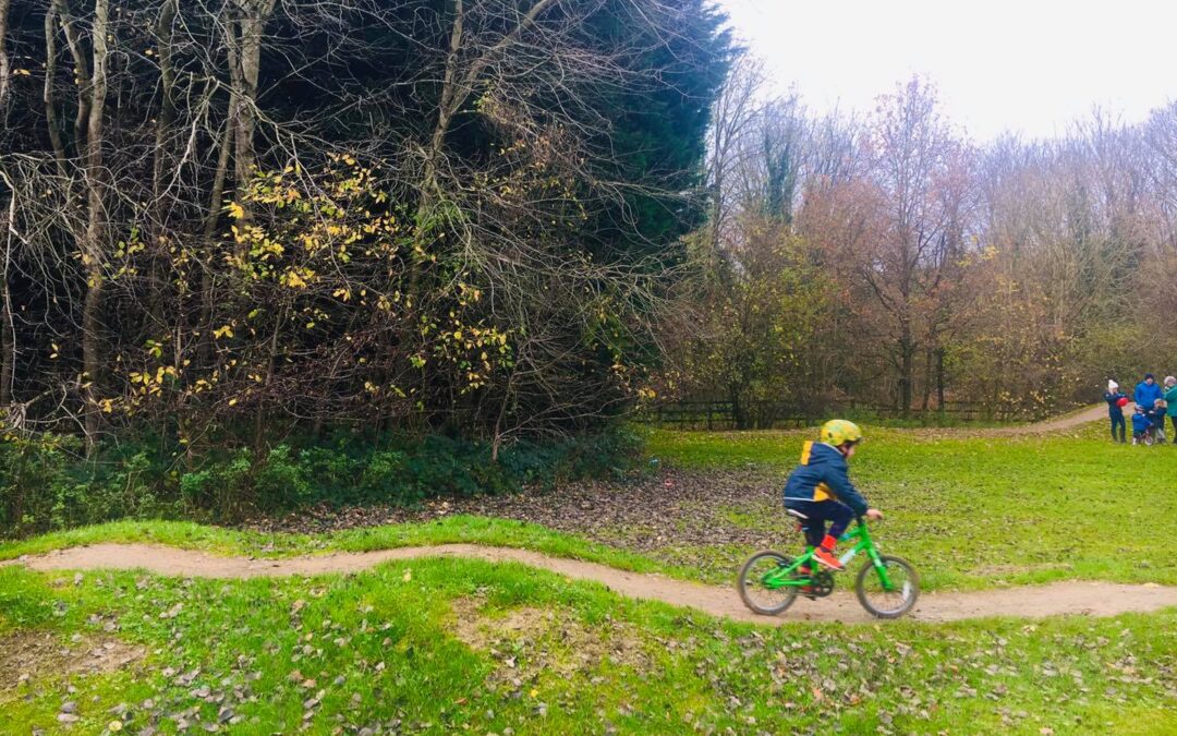 Kennington bike track and playground