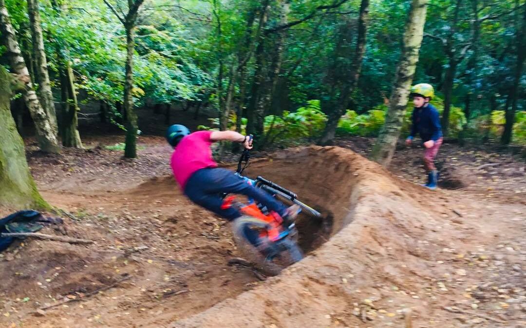 Shotover bike trails and jumps