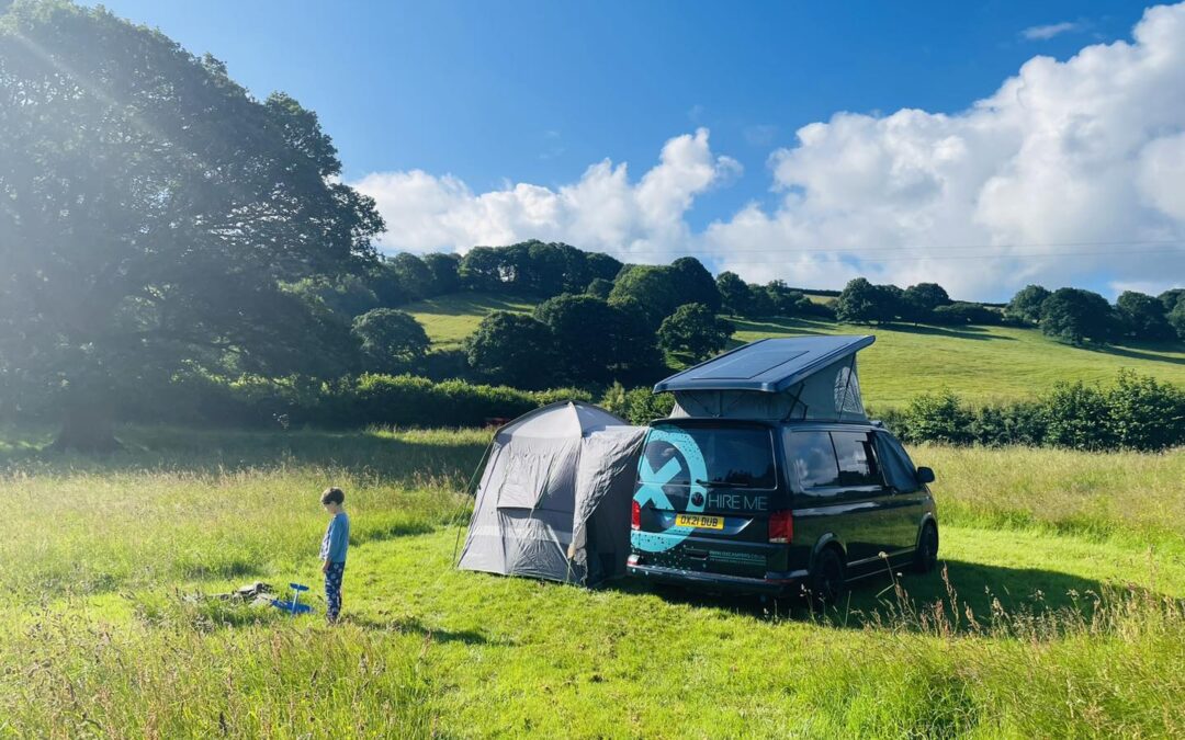 We hired a VW Campervan!