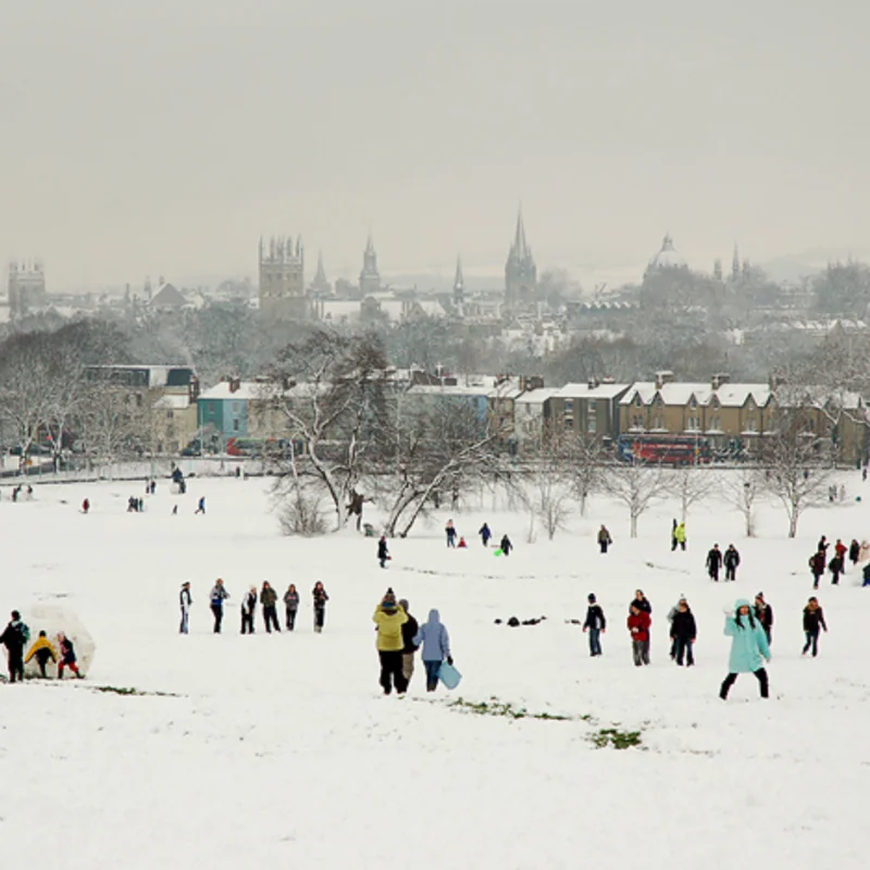 Top sledging hotspots in Oxford and beyond!