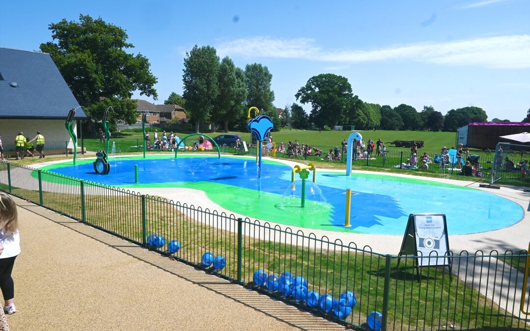 Edmonds Park Splash Pad, Didcot