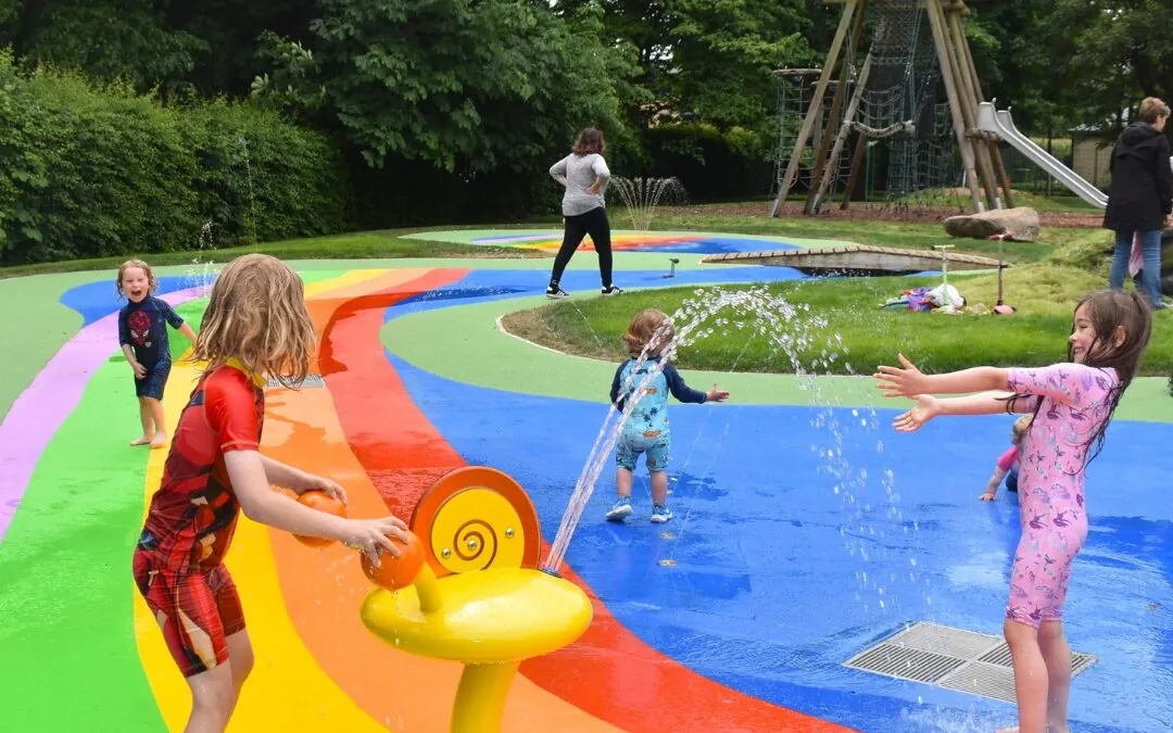 The Leys Splash Park and playground