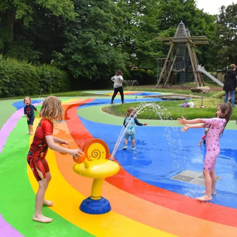 The Leys Splash Park and playground